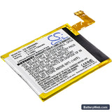Amazon Kindle 6 Replacement Battery, 3.7V, 750mAh, Li-Polymer 1