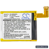 Amazon Kindle 6 Replacement Battery, 3.7V, 750mAh, Li-Polymer 3