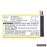 Amazon Kindle Fire HD Replacement Battery, 3.7V, 4000mAh, Li-Polymer 3