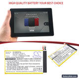 Amazon Kindle Fire HD Replacement Battery, 3.7V, 4000mAh, Li-Polymer 6