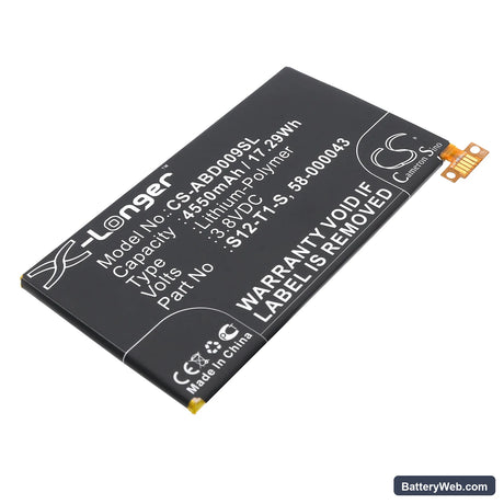 Amazon Kindle Fire HDX Replacement Battery, 3.8V, 4550mAh, Li-Polymer 1