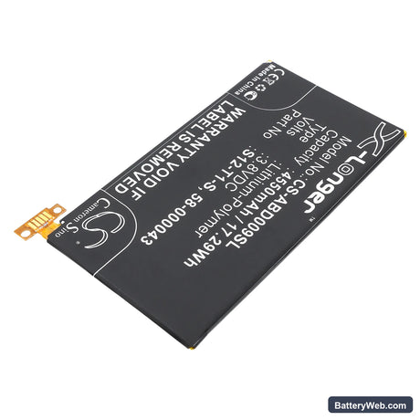 Amazon Kindle Fire HDX Replacement Battery, 3.8V, 4550mAh, Li-Polymer 2