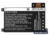 Amazon Kindle touch Replacement Battery, 3.7V, 1400mAh, Li-Polymer 6