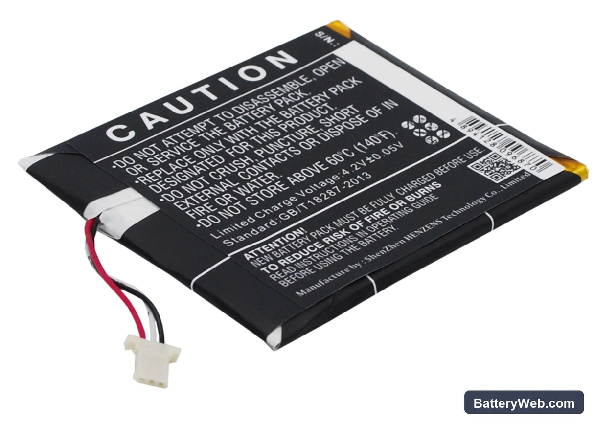 Amazon Kindle 7 Replacement Battery, 3.7V, 890mAh, Li-Polymer 4
