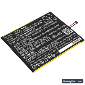 Amazon Kindle Fire HD 10.1 Replacement Battery, 3.8V, 6200mAh, Li-Polymer 1