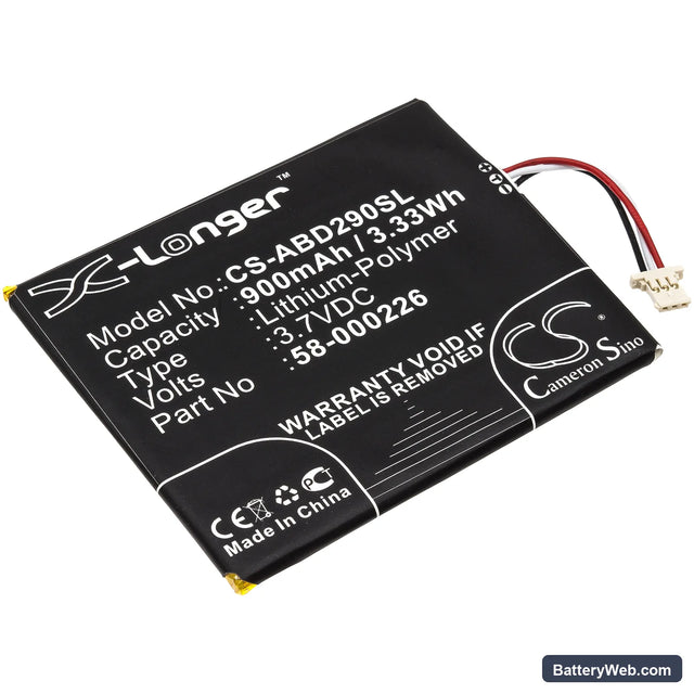 Amazon Kindle 10th Replacement Battery, 3.7V, 900mAh, Li-Polymer 1
