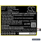 Amazon Kindle Fire HD 8th Replacement Battery, 3.8V, 4750mAh, Li-Polymer 3