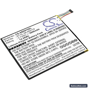 Amazon Kindle Fire HD 10 Replacement Battery, 3.7V, 3800mAh, Li-Polymer 1
