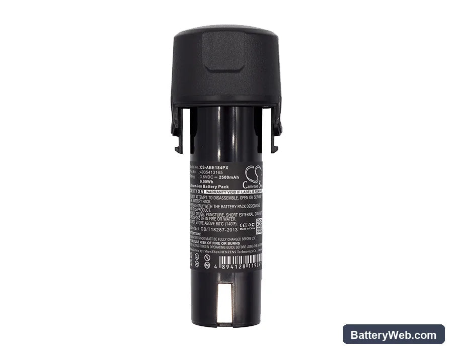 AEG 413184 Replacement Battery, 3.6V, 2500mAh, Li-ion 5