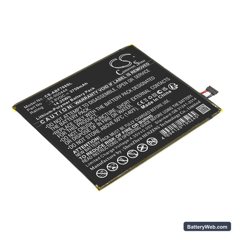 Amazon Kindle Fire 7 2th Replacement Battery, 3.8V, 3750mAh, Li-Polymer 1