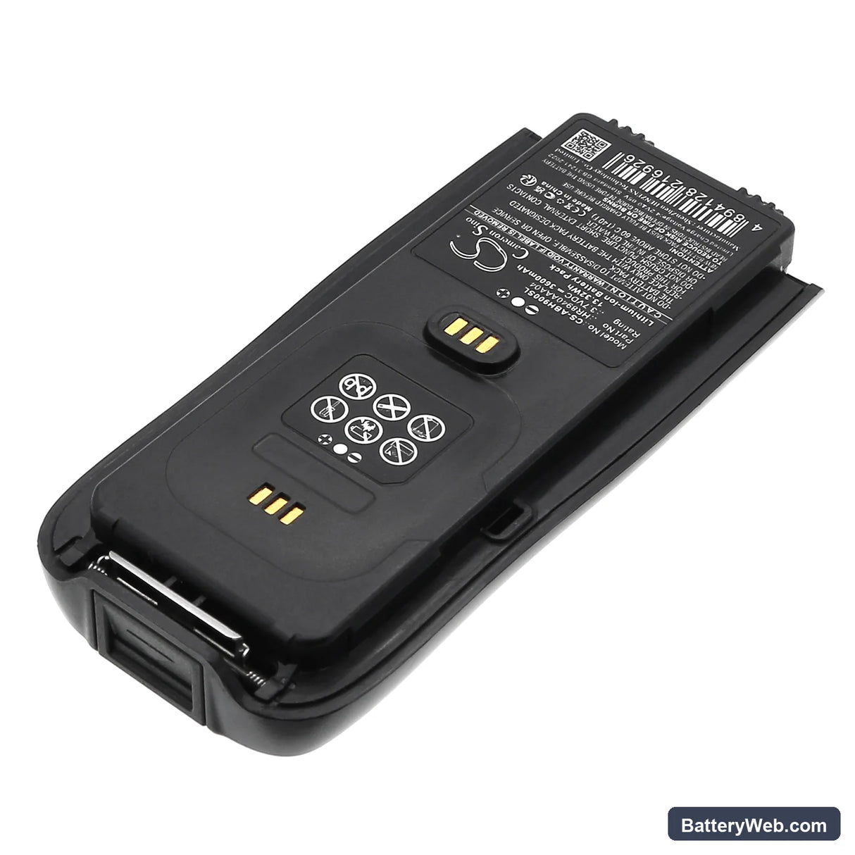 Airbus TPH900 Replacement Battery, 3.7V, 3600mAh, Li-ion 2