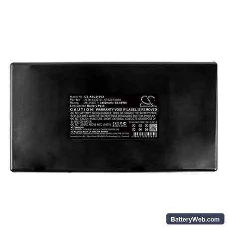 Alpina AR 1 500 Replacement Battery, 25.2V, 3400mAh, Li-ion 5