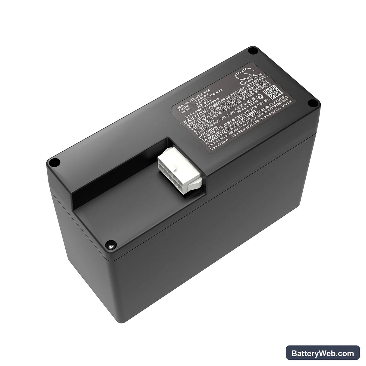 Ambrogio 4.0 Basic 4WD Premium Replacement Battery, 25.9V, 7800mAh, Li-ion 1