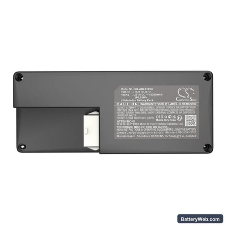 Stiga Autoclip 140 Replacement Battery, 25.9V, 10200mAh, Li-ion 5