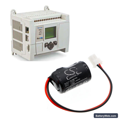 Allen Bradley MicroLogix 1100 Replacement Battery, 3V, 850mAh, Li-MnO2 6