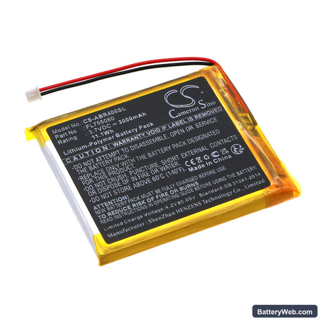 Anbernic RG40XX Replacement Battery, 3.7V, 3000mAh, Li-Polymer 1