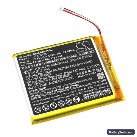 Anbernic RG556 Replacement Battery, 3.8V, 5400mAh, Li-Polymer 1