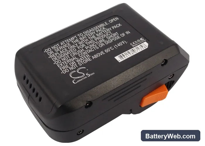 AEG BS 18C Replacement Battery, 18V, 3000mAh, Li-ion 3