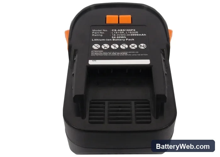 AEG BS 18C Replacement Battery, 18V, 3000mAh, Li-ion 5