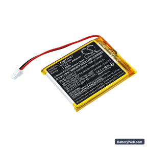 Abus TVAC16001 Replacement Battery, 3.7V, 2000mAh, Li-Polymer 1