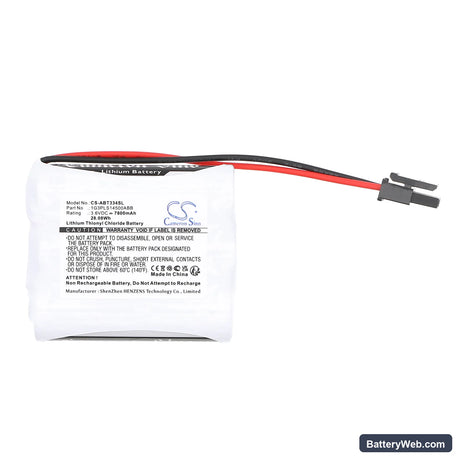 ABB 1G3PLS14500ABB Replacement Battery, 3.6V, 7800mAh, Li-SOCl2 3