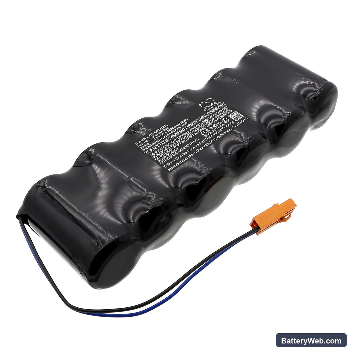 ABB 001-4944026-4/S Replacement Battery, 7.2V, 4000mAh, Li-SOCl2 1