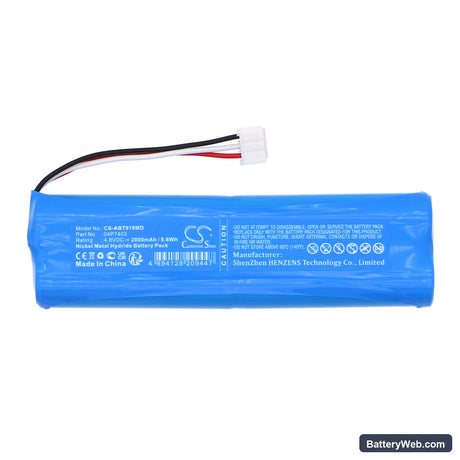 Abbott i-Stat System Replacement Battery, 4.8V, 2000mAh, Ni-MH 3