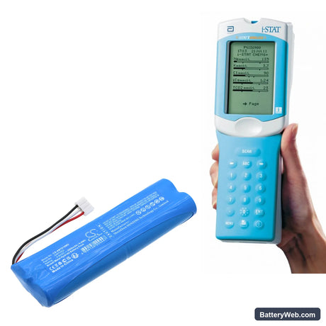 Abbott i-Stat System Replacement Battery, 4.8V, 2000mAh, Ni-MH 6