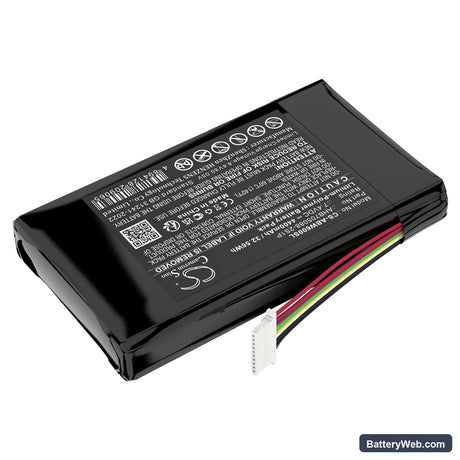 Anbernic Win600 3020E 3050E 5.94" Mini Handheld Game PC Replacement Battery, 7.4V, 4400mAh, Li-Polymer 2