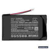 Anbernic Win600 3020E 3050E 5.94" Mini Handheld Game PC Replacement Battery, 7.4V, 4400mAh, Li-Polymer 6