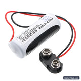 GE Fanuc Series1 Replacement Battery, 3V, 2500mAh, Li-MnO2 1