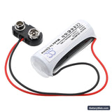 GE Fanuc Series1 Replacement Battery, 3V, 2500mAh, Li-MnO2 2