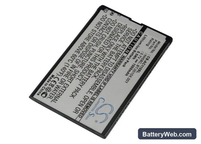 Acer beTouch E110 Replacement Battery, 3.7V, 1500mAh, Li-ion 1