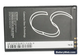 Acer beTouch E110 Replacement Battery, 3.7V, 1500mAh, Li-ion 6
