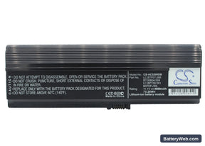 Acer AS36802682 Replacement Battery, 11.1V, 6600mAh, Li-ion 1