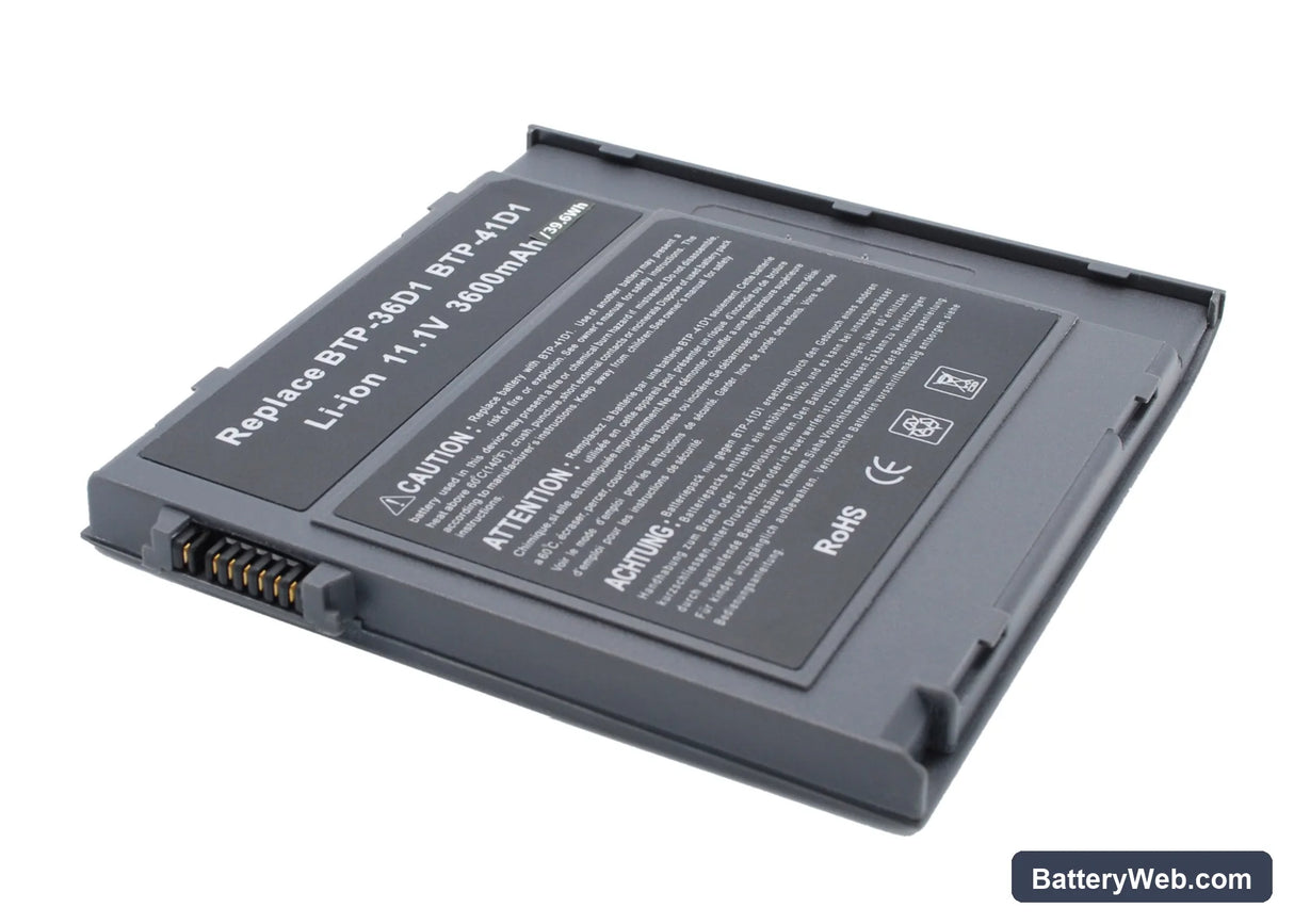 Acer TravelMate 350 Replacement Battery, 11.1V, 3600mAh, Li-ion 2