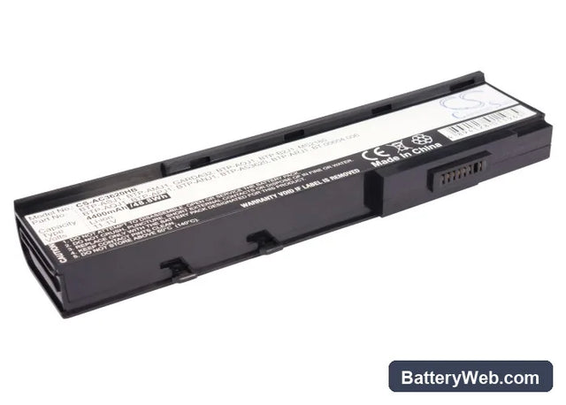 Acer Aspire 5550 Replacement Battery, 11.1V, 4400mAh, Li-ion 1
