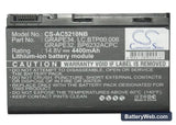 Acer TravelMate 5310-400508Mi Replacement Battery, 14.8V, 4400mAh, Li-ion 5