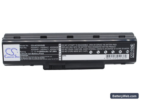 Acer Aspire 4732 Replacement Battery, 11.1V, 8800mAh, Li-ion 1