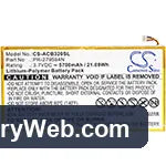 Acer Iconia One 10 B3-A20 Replacement Battery, 3.7V, 5700mAh, Li-Polymer 3
