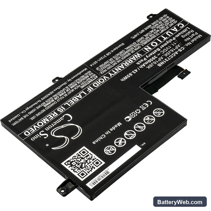 Acer Chromebook 11 N7 Replacement Battery, 11.1V, 3950mAh, Li-Polymer 2