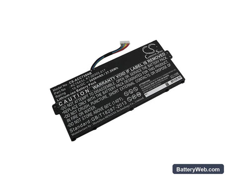 Acer Chromebook C738T Replacement Battery, 10.8V, 3450mAh, Li-ion 1