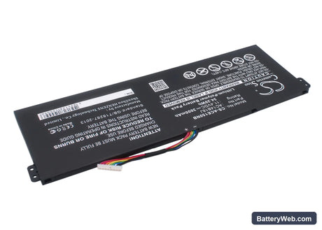 Gateway NE513 Replacement Battery, 11.4V, 3000mAh, Li-Polymer 3