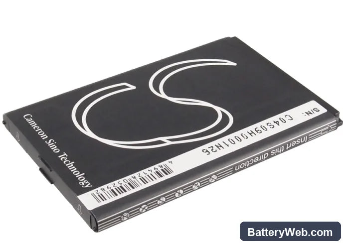 Acer Liquid Mini Replacement Battery, 3.7V, 1300mAh, Li-ion 3