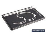 Acer Liquid Mini Replacement Battery, 3.7V, 1300mAh, Li-ion 4