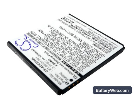 Acer Liquid Gallant Replacement Battery, 3.7V, 1350mAh, Li-ion 2