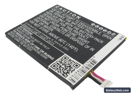Acer Liquid E3 Replacement Battery, 3.8V, 2000mAh, Li-Polymer 3