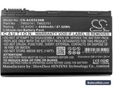 Acer Extensa 5120 Replacement Battery, 10.8V, 4400mAh, Li-ion 5
