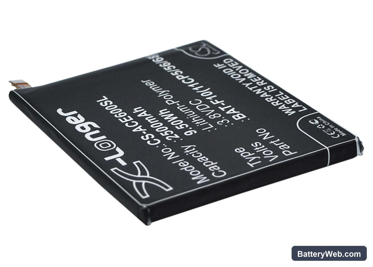Acer Liquid E600 Replacement Battery, 3.8V, 2500mAh, Li-Polymer 2