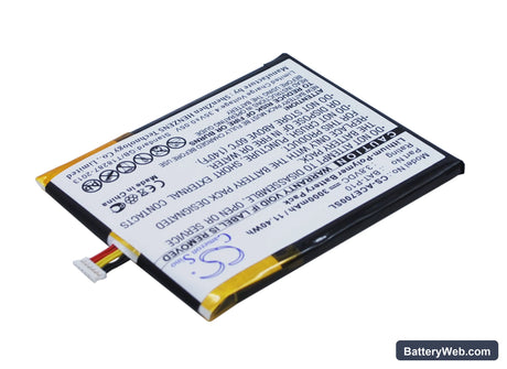 Acer Liquid E700 Replacement Battery, 3.8V, 3000mAh, Li-Polymer 3